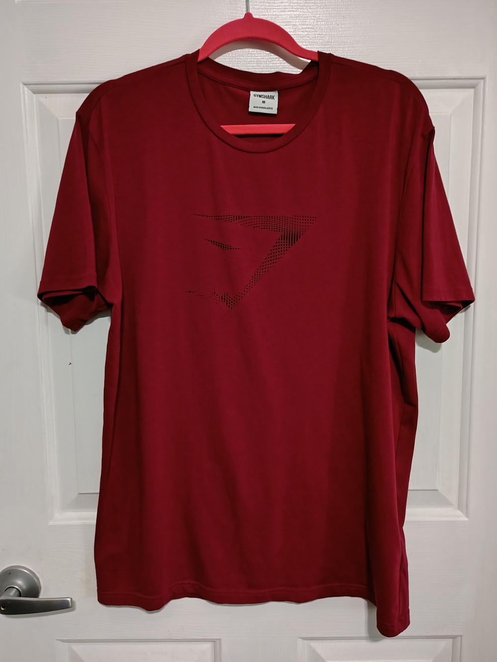 Gymshark Men’s Red Crew Tee